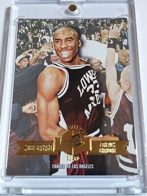Press Pass Kobe Bryant Rookie #13 1996 lámina de oro - listo para calificar Foto 1 de 2