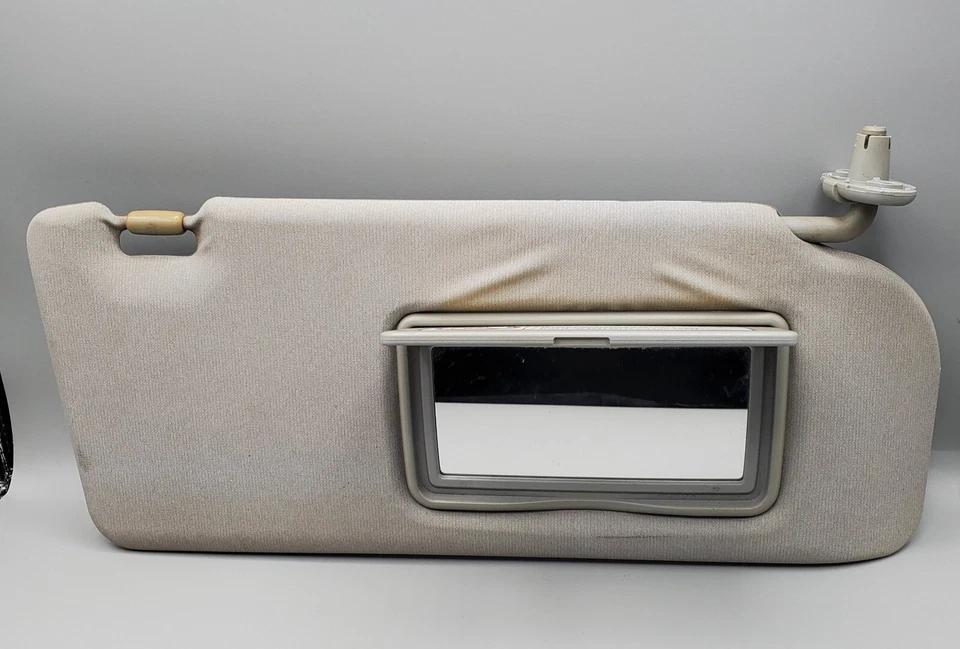 2002-2004 Acura RSX viseira solar cinza passageiro hatchback vinil fabricante de equipamento original fábrica - Imagem 1 de 4