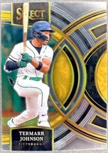 Termarr Johnson 2024 Panini Select Premier Level Silver Prizm Pirates #69 - Imagen 1 de 2