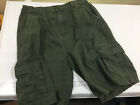 Boy Scout Green Canvas Uniform Shorts Youth 22 30” Waist F942w