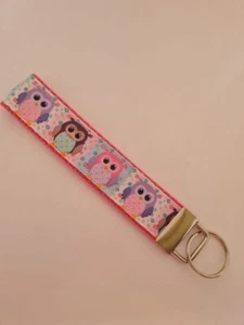 Owl print key fob wristlet - Bild 1 von 1