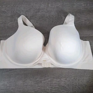 Cacique 48DD Tan Nude Lightly Lined Balconette Bra Underwire - Picture 1 of 4