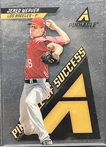 2013 Panini Pinnacle Pinnacle Of Success "Jered Weaver" - Bild 1 von 2