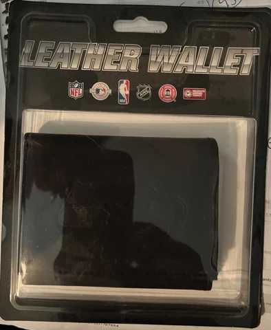 SEATTLE SEAHAWKS NFL Faux Leather TriFold Wallet  Black New in packaging by Rico Cover