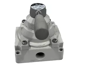 SMC VH400 Series VH400-04 4/3 CC Pneumatic Manual Control Valve 1/2" 1.0 Mpa - Picture 1 of 5