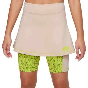 NWT$45 Nike Girls' Dri-FIT Icon Clash 2-in-1 Training Skirt Beige XL DO7115 126 - Picture 1 of 3