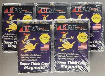 5x Pro Mold MH180 Original 180pt Magnetic Card Holder One Touch  -Made in USA! - Image 1 of 3