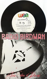 Radio Birdman - Aloha Steve & Danno 7" Single 1988 Trafalgar/WEA Australia - Picture 1 of 2