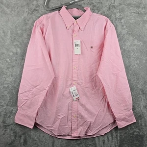 Ralph Lauren Polo Jeans Co. Button Down Shirt Boys XL (14) Pink Dress Cotton - Picture 1 of 8