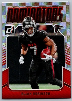 2024 Donruss Bijan Robinson Atlanta Falcons #14 - Image 1 of 2