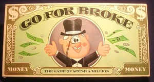 Go For Broke - The Game Of Spend A Million, Vintage Board Game, 1965, Family Fun - Picture 1 of 6