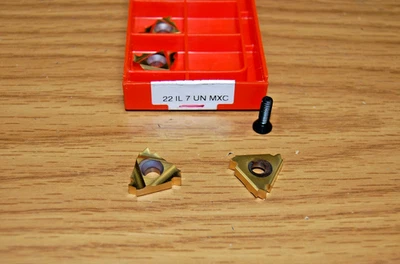 CARMEX THREADING INSERT 22IL7UNMXC ITEM# 20501009 (LOT of 5pcs) - Image 1 of 4