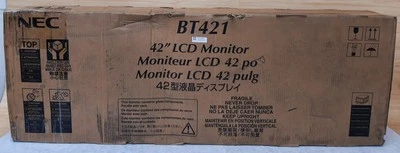 NEC 42" Stretch Signage Display LCD Monitor Ultra-Wide 16:4 Aspect Ratio BT421 - Image 1 of 4