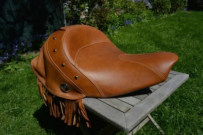 Indian Original Chief Chieftain Vintage Classic Tan Fahrersitz 2686182-05  NEU - Bild 1 von 4