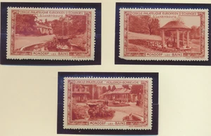 Estampillas de Luxemburgo, Exposición Filatélica de 1939, MNH y MH, Juego de 3 Cenicientas - Imagen 1 de 1