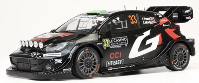 Toyota GR Yaris Rally1 WRC No33 Evans Monte Carlo 2025 1/18 18RMC229B IXO - Immagine 1 di 3