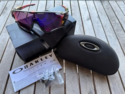 New Oakley JAWBREAKER Matte Black PRIZM Road Sunglasses OO9290-2031 121 Case Box - Image 1 of 4
