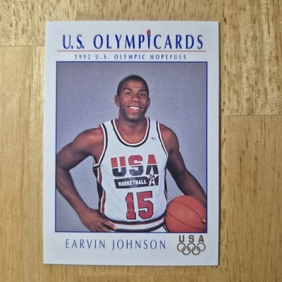 Earvin Magic Johnson | 1992 Impel U.S. Olympicards #11 Team USA - Image 1 of 2