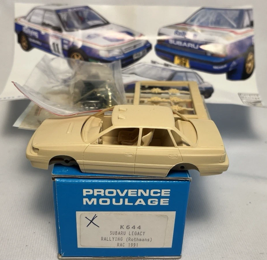 Provence Moulage KIT 1:43 K644 Subaru Legacy Rothmans Rac Rally 1991 #6/11 - Immagine 1 di 1