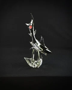 Hai im Glas Murano signiert Maestri Vetrai Modernist Vintage die 60er - Bild 1 von 12