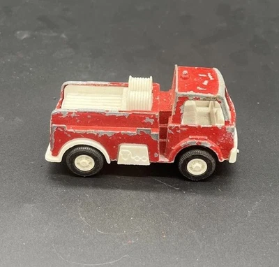 Camión de bomberos de juguete Tootsie de colección camión de metal rojo años 70 Foto 1 de 4