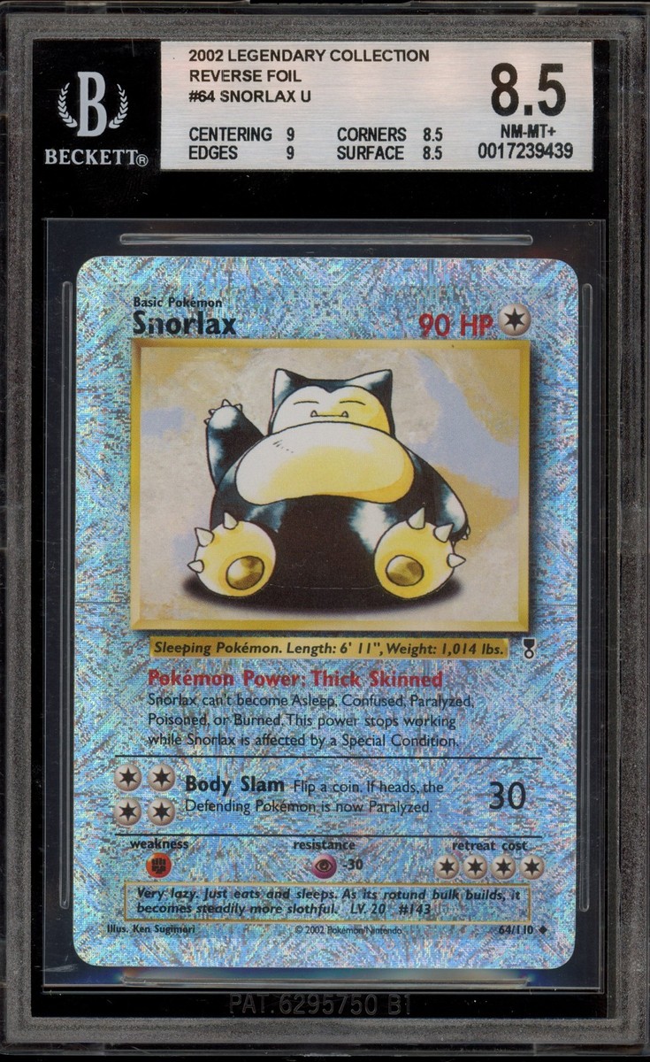 Pokémon TCG Beckett Grading Services (BGS) 8.5 Graded Pokémon TCG Beckett Grading Services (BGS) 8.5 Graded