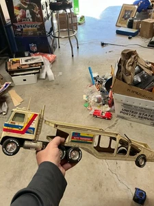 Vintage Nylint Truck The Rig GMC Astro 95 Auto Transporter Semi Trailer - Picture 1 of 1