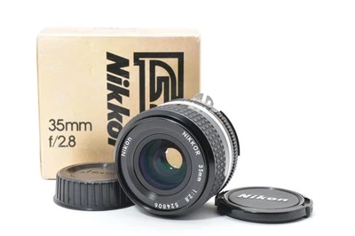 [Superior Mint] Nikon Ai-S Nikkor 35mm F/2.8 Manual Focus Lente Gran Angular De - Imagen 1 de 4