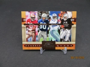 2008 Donruss Classics Quads Rice Largent Irvin Brown /1000 - Picture 1 of 6