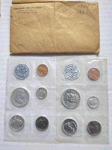 1962 & 1963 US PROOF SET - Choice Uncirculated *GEM* Condition - Picture 1 of 2
