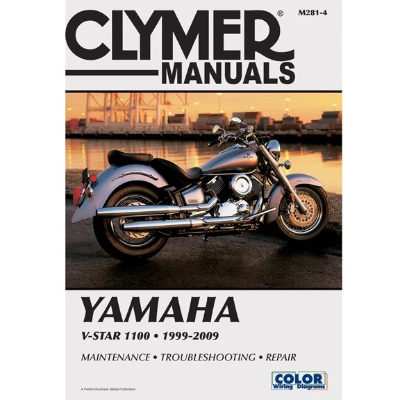 Clymer M281-4 Manual de Reparo Loja de Serviço Yamaha V-Star 1100 - Imagem 1 de 1