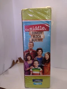 Warner Bros the middle Comedy Block Builder NOS 30 Precision Crafted Hard Wood - Picture 1 of 6