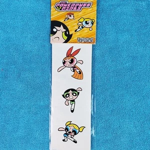 6 Vintage Cartoon Network Tempoäre Tattoos Powerpuff Girls & Ed Edd n Eddy Neu aus altem Lagerbestand Rarität - Bild 1 von 8