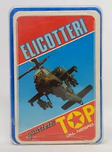 ELICOTTERI / Quadretti TOP Dal Negro / Carte da Collezione (Anni '80s) - Foto 1 di 8