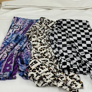 3 Pc No Boundaries Girls Juniors Small Leggings LOVE Lot School Play - Picture 1 of 9