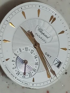 CHOPARD GMT DEPUIS 1860 MICRO ROTOR AUTOMATIC WATCH MOVEMENT DIAL CAL 4.96/1 H 1 - Picture 1 of 7