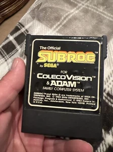 Subroc (Colecovision, 1983) Cart Only - Picture 1 of 5