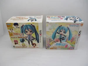 Nintendo 3DS Hatsune Miku Project mirai 1 & 2 Limited Edition 2Games Japan - Picture 1 of 10