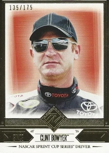 2014 Press Pass Clint Bowyer GOLD #/175 Toyota Michael Waltrip NASCAR - Picture 1 of 2
