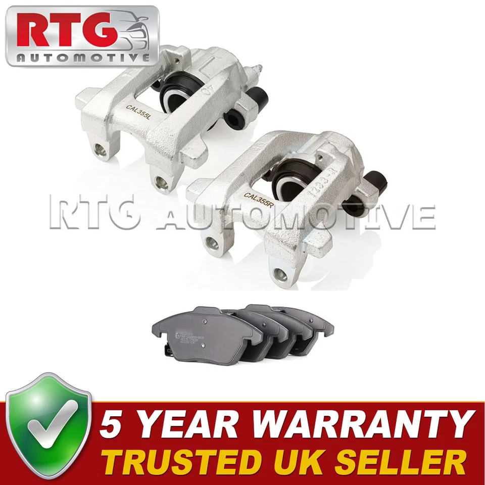 Rear Brake Calipers + Pads Fits Mercedes M-Class 2005-2011 R-Class 2005-2014 - Image 1 of 1