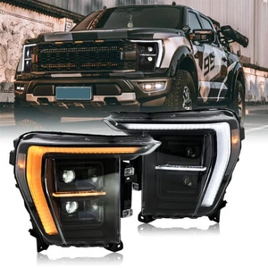 Pair LED Headlights For Ford F-150 F150 2021-2024 Front Head Lamps Assemly - Picture 1 of 23