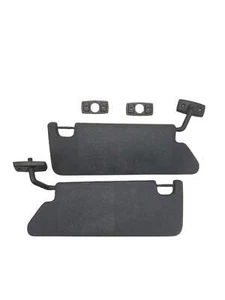 Sun Visor SET - BLACK for Jeep Wrangler JK 07-09 - Picture 1 of 2