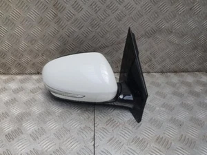 16-18 KIA SPORTAGE MK4 OFFSIDE DRIVERS RIGHT OSF POWERFOLD DOOR MIRROR WHITE HW2 - Picture 1 of 9