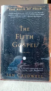*SIGNED* The Fifth Gospel by Ian Caldwell 2015 1st/1st HCDJ & The Rule of Four - Picture 1 of 3