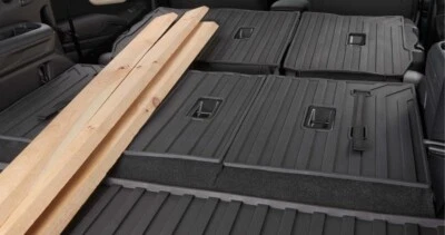 Protector de respaldo trasero Subaru Ascent 2019-2025 segunda fila negro J501SXC130 genuino Foto 1 de 2