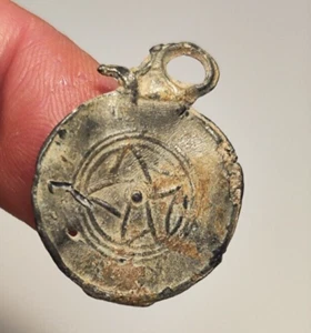 Antiguo amuleto romano de plomo. ¡RARO!¡! - Imagen 1 de 5
