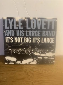 Its Not Big Its Large - Audio CD By Lyle Lovett - Very Good C3 - Picture 1 of 2
