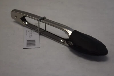 Pinza utilitaria Winco con punta de silicona y anillo de bloqueo 7" acero inoxidable UT-7K Foto 1 de 4