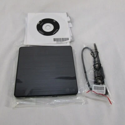 LG Ultra Slim Portable USB External DVD Writer GP60NB50 GP60 - Image 1 of 4