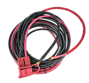 Forklift Battery Extension Quick Cable 175A 600V Charge Power Anderson Plug 23FT